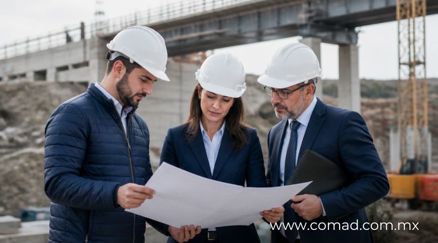 Panel DAAB en visita de inspección a proyecto de infraestructura en México