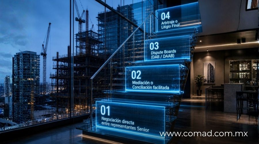 La arquitectura de una cláusula escalonada permite resolver el 80% de los conflictos antes de llegar a un arbitraje costoso.